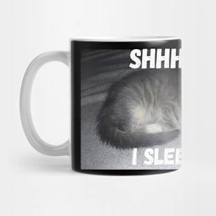 cute sleeping kitten Mug